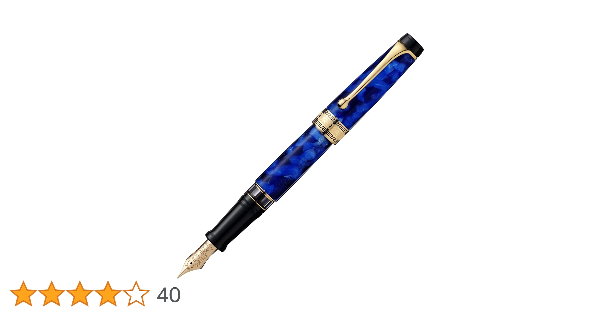 AURORA アウロラ　万年筆 オプティマブルー 14k 極美品 アウロラ オプティマ ブルー AURORA Optima （極細字） 14K